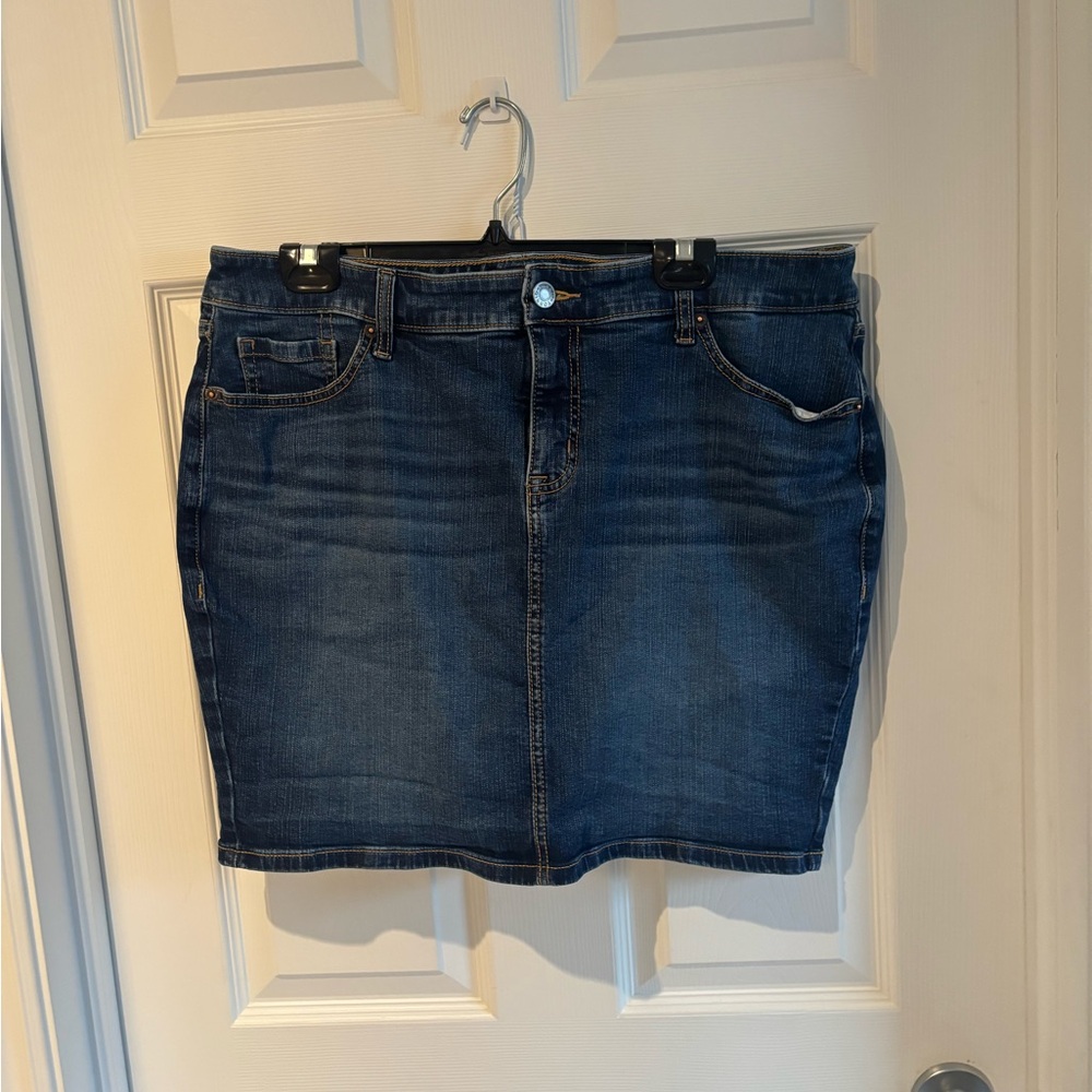 Torrid Denim Mini Skirt